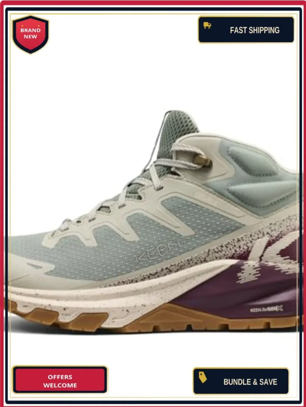 Waterproof Hiking Boots with Lightweight Cushioning
